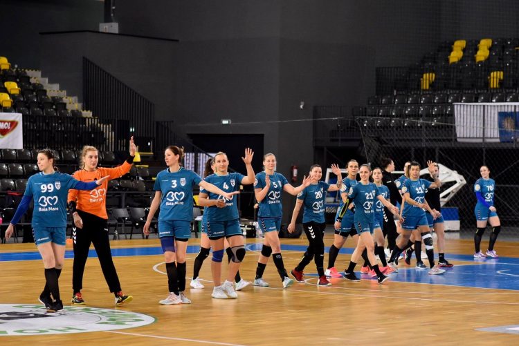 Handbal. Liga Florilor. CS Minaur Baia Mare se află pe locul doi cu o etapă înainte de finalul turului