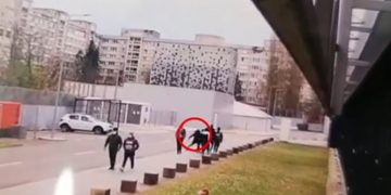 Momentul atacului de la Timișoara, în care un migrant de 27 de ani a fost omorât