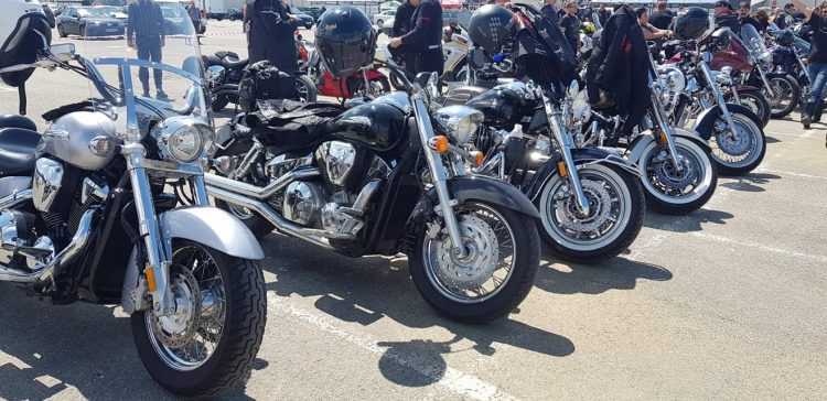 Deschiderea sezonului moto în Baia Mare. Campanie de conștientizare a prezenței motocicliștilor în trafic