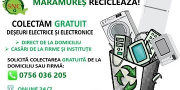 „Maramureș Reciclează!” – campanie de colectare a deșeurilor electrice și electronice