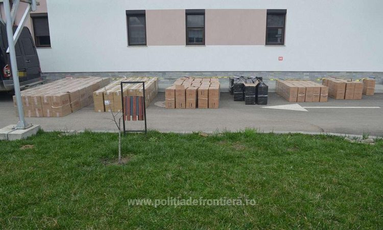 Captură record. Peste 80.000 pachete țigări, de un milion de lei, confiscate la frontiera de nord