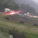 Accident groaznic la intrare în Buciumi. Un microbuz de călători, răsturnat!