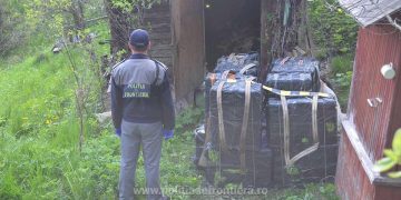 Peste 46.000 pachete țigări descoperite la frontiera de nord