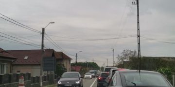 Accident în Lăpușel: DN 1C este aglomerat