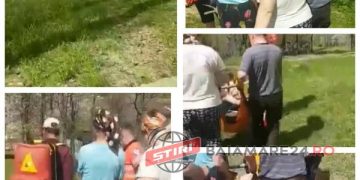 VIDEO EXCLUSIV REPEDEA: Misiune de salvare dificilă pentru Ambulanța Maramureș din cauza lipsei unui drum de acces. Localnicii sunt revoltați