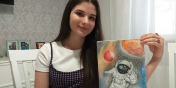 De vorbă cu Alesia, adolescenta din Maramureș, autoarea desenului care va fi pe costumul unui astronaut