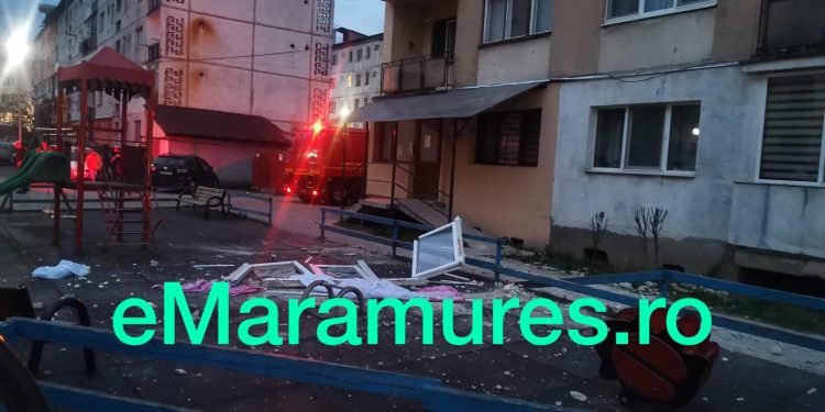 La un pas de dezastru: Explozie puternică în Sighetu Marmației. Proprietarul a fost dus la spital cu arsuri grave. FOTO