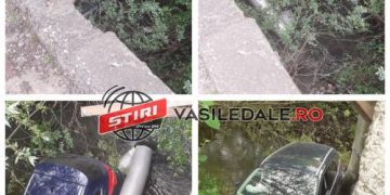UN ŞOFER A ZBURAT CU MAŞINA ÎN RÂUL LĂPUŞ
