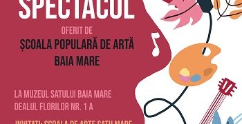 Muzică, dans, arte plastice și voie bună de 1 iunie la Muzeul Satului Baia Mare