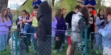 Revoltător! Fetiță fără apărare, bătută şi umilită de colege într-un parc