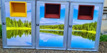 Containere moderne pentru colectarea selectivă a deșeurilor menajere la Ocna Șugatag