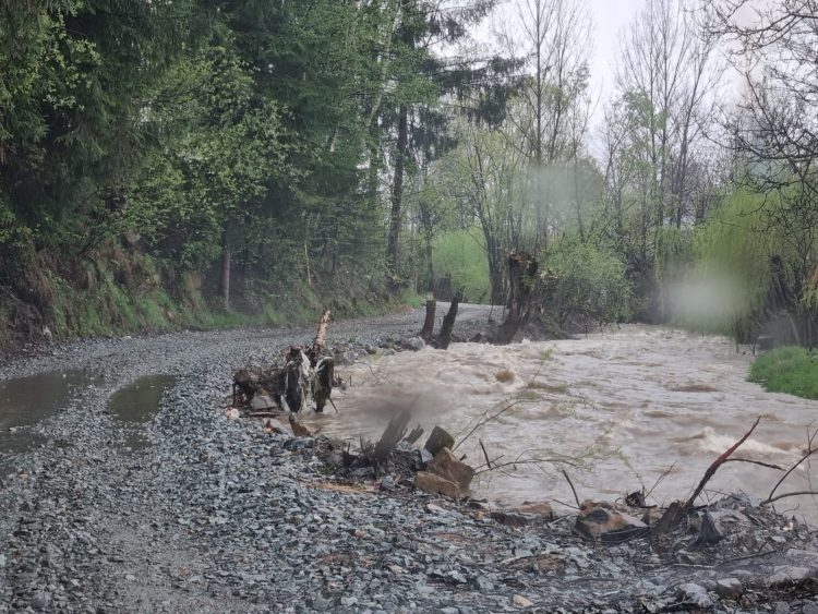 Pericol de inundaţii la Borşa! – galerie foto