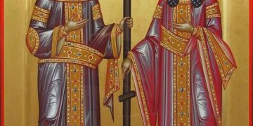 21 mai | Sfinții Mari Împărați și întocmai cu Apostolii, Constantin și mama sa, Elena