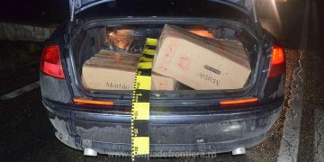 Urmăriri în trafic, focuri de armă și peste 10.000 pachete cu țigări de contrabandă confiscate