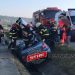 GALERIE FOTO: Accident extrem de grav în Dej. Șoferul a decedat