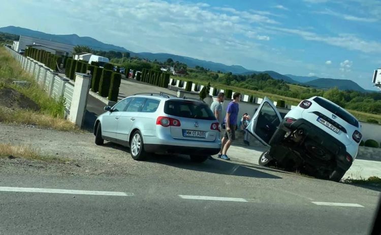 Accident de DN 1C, între Recea și Lăpușel