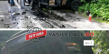 ACCIDENT RUTIER: CINCI VICTIME, DUPĂ CE DOUĂ MAŞINI S-AU CIOCNIT LA IEŞIREA DIN BISTRA