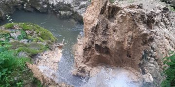 Cascada Bigăr, desemnată „cea mai frumoasă din lume” s-a prăbușit