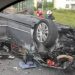 Accident teribil. Un copil a murit și alți doi au fost răniți grav. Şoferul a adormit la volan