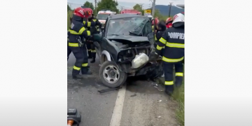 Imagini video de la cumplitul accident din Groşii Băii