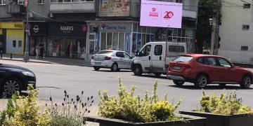 Accident rutier în Baia Mare, la intersecţia străzilor G. Coşbuc şi Culturii – foto, video