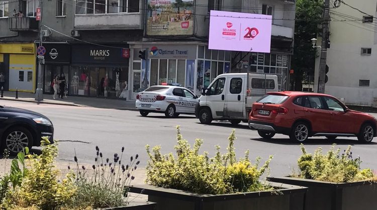 Accident rutier în Baia Mare, la intersecţia străzilor G. Coşbuc şi Culturii – foto, video