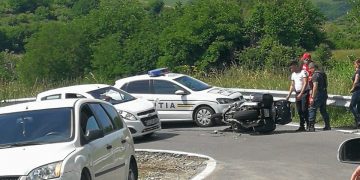 Un motociclist a fost rănit în Măgoaja