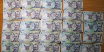 Aproape un milion lei bani falși în circulație prin Cluj Napoca