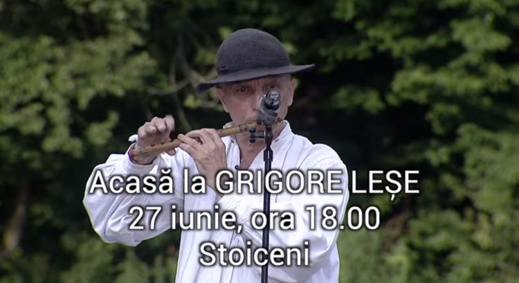 CONCERT: Acasă la GRIGORE LEȘE.