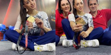 Larisa Iordache a câștigat medalia de aur la bârnă, la Cupa Mondială Challenge de la Cairo