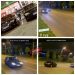 FOTO EXCLUSIV: Când poliția nu e pe străzi șmecherașii încing bolizii în Baia Mare. Liniuțe în miez de noapte pe bd Independenței