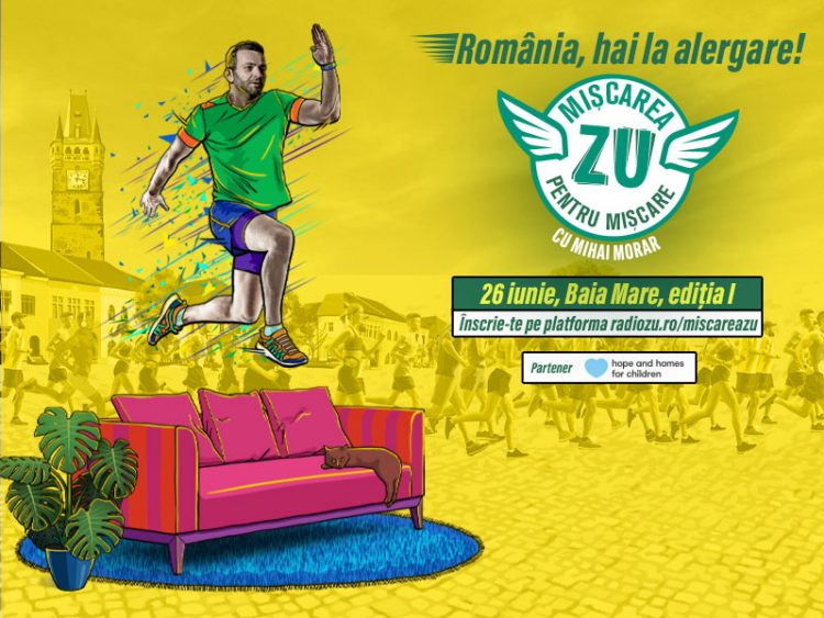 România, hai la alergare! Împreună facem „Mișcarea ZU. Mișcarea pentru Mișcare”!