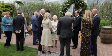 Regina Elisabeta a II-a a fost gazda unei recepţii la summitul G7