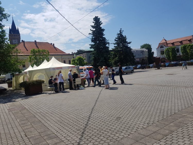 Maratonul de vaccinare continuă în Centrul Vechi al municipiului Baia Mare