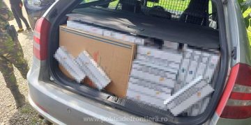 Peste 18.000 pachete cu țigări confiscate la frontiera de nord