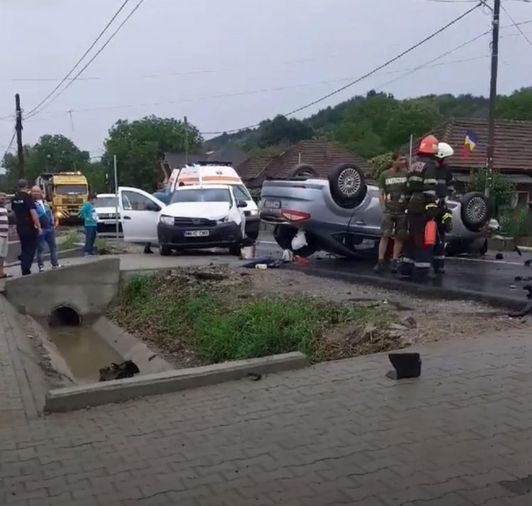 IMAGINI de la teribilul accident de la Gârdani