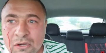 Activistul buzoian zice că a fost bătut CRUNT de lideri PNL / VIDEO cu momentul în care este lovit