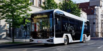 Primul autobuz 100% electric din țară, produs la Baia Mare