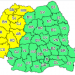 ÎNCEP CODURILE GALBENE! Alertă meteo de ploi torențiale, vijelii și grindină pentru Maramureş