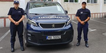 Studenţi în practică la Jandarmeria Maramureş