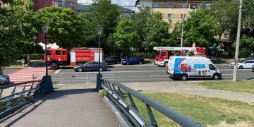 Foc la o garsonieră de pe bd. Independenţei din Baia Mare