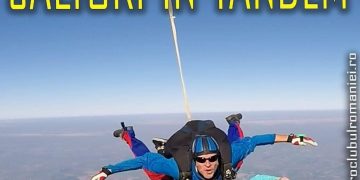 Salturi în tandem la Aeroclubul Baia Mare
