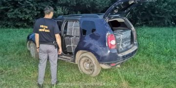 Peste 10.000 pachete cu țigări confiscate la graniţa cu Ucraina