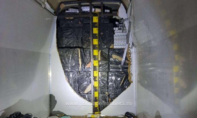 Şofer arestat 30 de zile pentru contrabandă cu ţigări