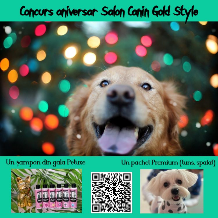 Salon Canin Gold Style organizează un concurs aniversar