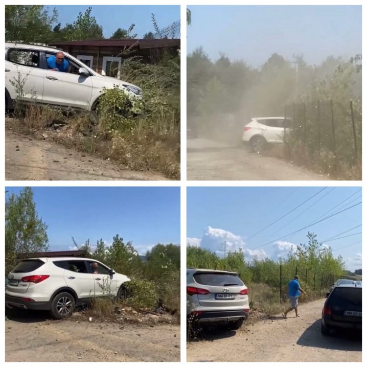 INCONŞTIENT LA VOLAN PE O STRADĂ DIN ZONA TÂRGULUI AUTO DIN BAIA MARE