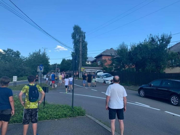 Accident auto în Baia Sprie