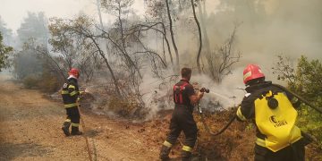 Trăim o lecție de solidaritate! Ei sunt doar 6 dintre pompierii români care s-au oferit voluntari pentru a merge să stingă incendiile din Grecia