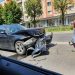 CARAMBOL PE BULEVARDUL BUCUREȘTI. TREI MAȘINI IMPLICATE