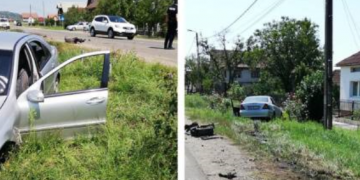 I S-A FĂCUT RĂU LA VOLAN ȘI A LOVIT CU MAȘINA UN LOCALNIC